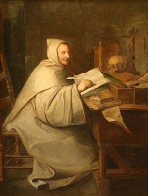 L'abbé de Rancé par H. Rigaud, l'unique portrait réalisé