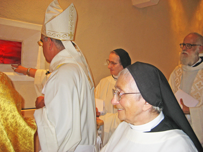 Onction des croix de consécration